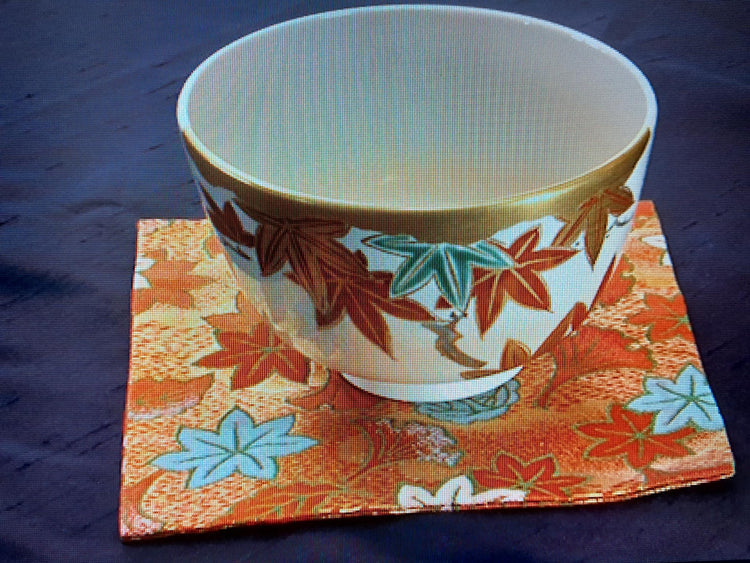 Tea bowl-3　金紅葉　